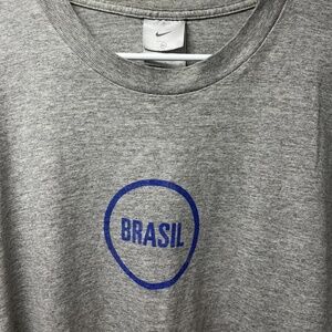 Nike T90 Brazil Soccer Long Sleeve Tee